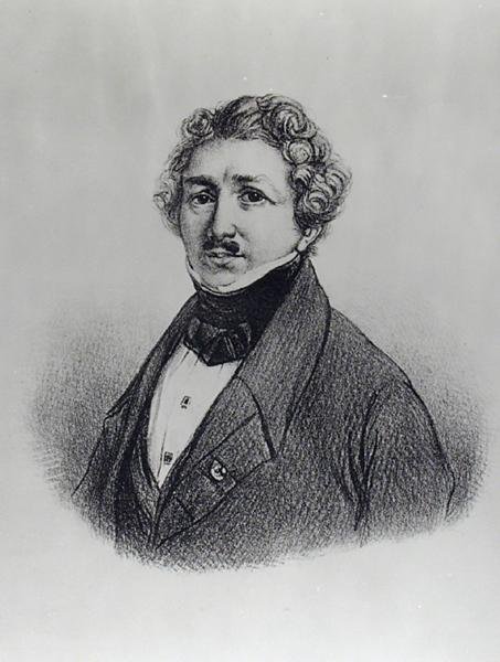 Louis-Jacques Daguerre (1787-1851) portréja alkotó: French School