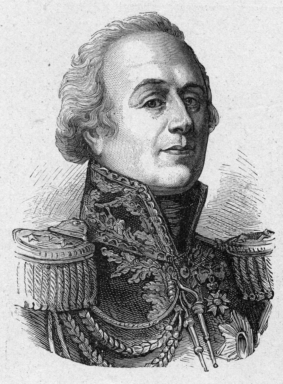 Louis-Marie (Louis Marie) portréja, Narbonne Lara francia gróf és tábornok (1755-1813) alkotó: French School