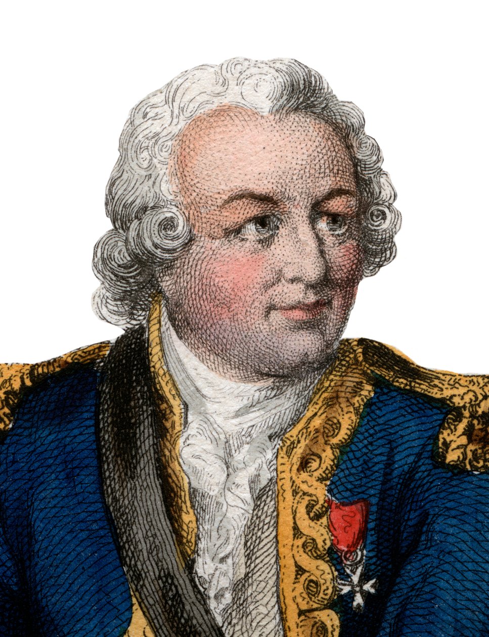 Louis Antoine, Bougainville gróf (1729-1811), francia admirális és felfedező portréja. alkotó: French School