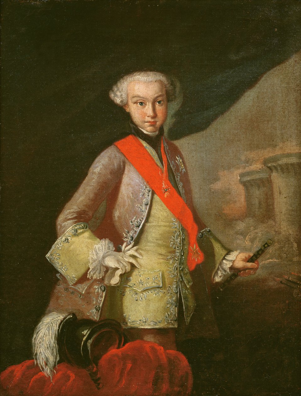 Louis Antoine Henri de Bourbon Conde (1772-1804) Enghien hercegének portréja alkotó: French School