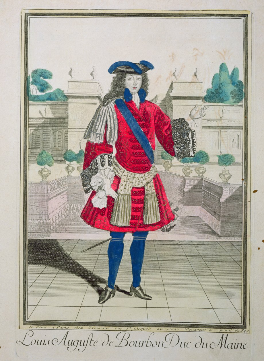 Louis Auguste de Bourbon (1670-1736) Maine hercegének portréja alkotó: French School