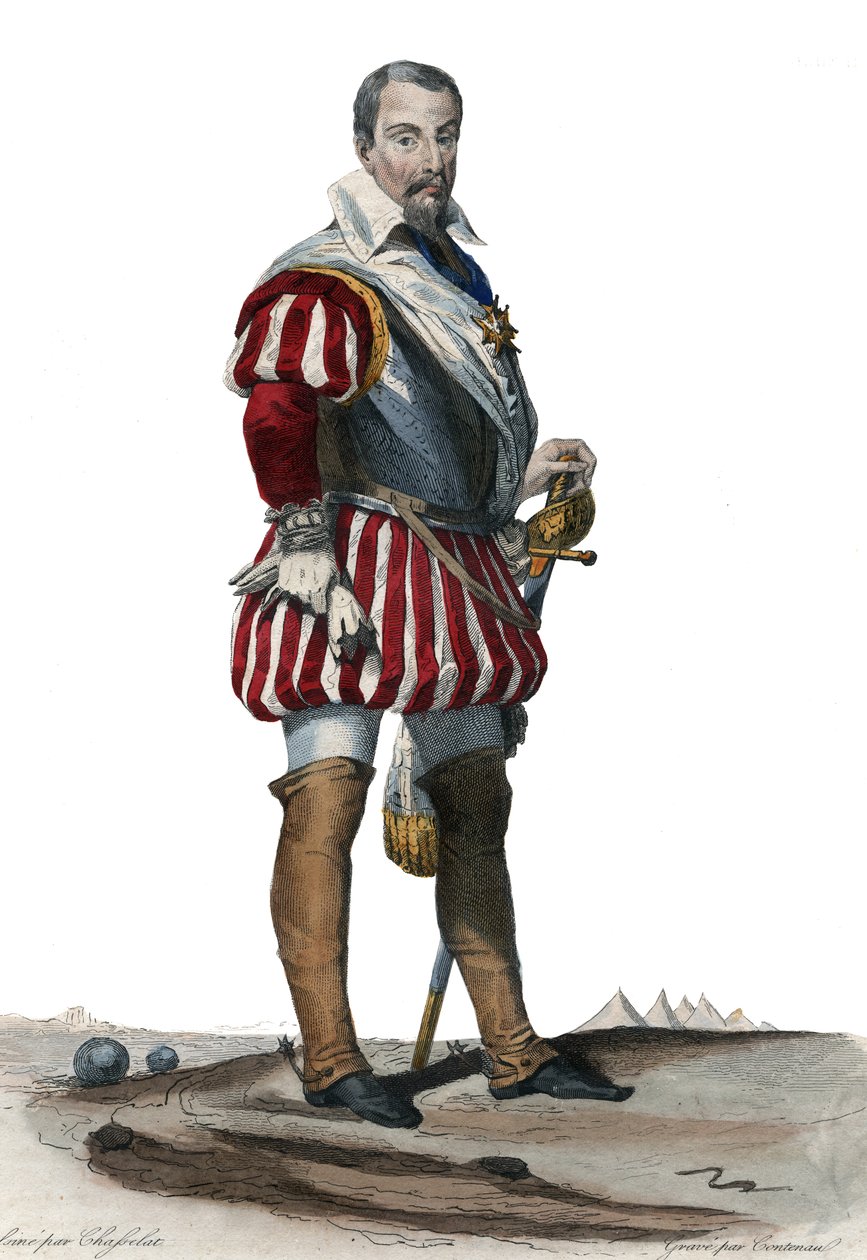 Louis Des Balbes de Berton de Crillon (1543-1615) portréja, a francia katona félelem nélkül hívta a férfit. alkotó: French School