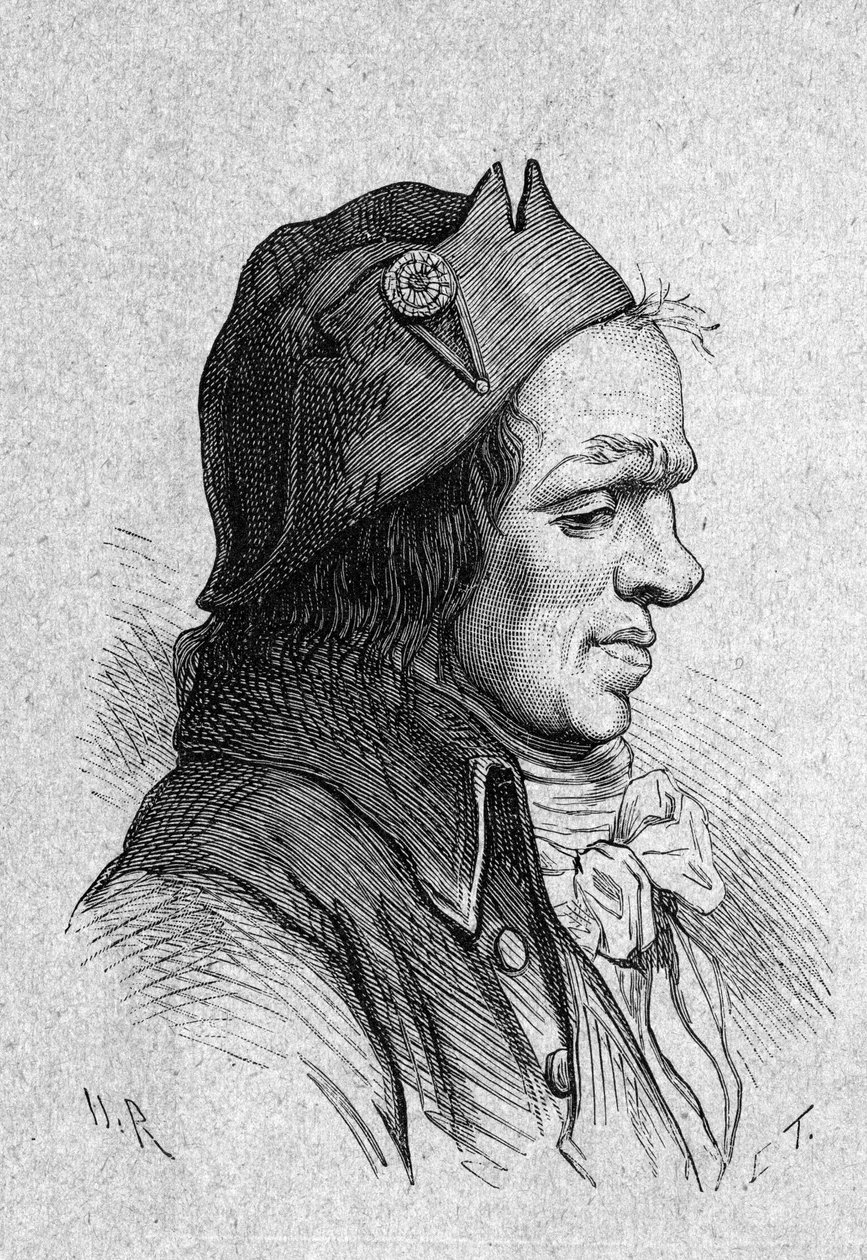 Louis Jean Joseph Leonard portréja BOURDON DE LA CROSNIERE (1754-1807) A Loiret konvent helyettesének és a katonai kórházak főigazgatójának választották. alkotó: French School