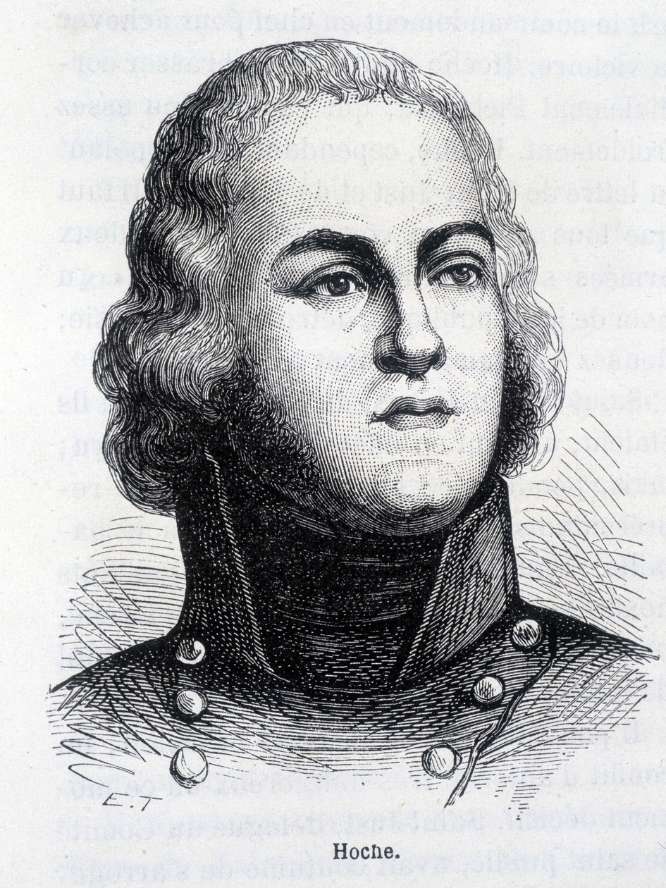 Louis Lazare Hoche (1768-1797) francia tábornok portréja – Henri Martin „L’Histoire de France” című könyvében alkotó: French School