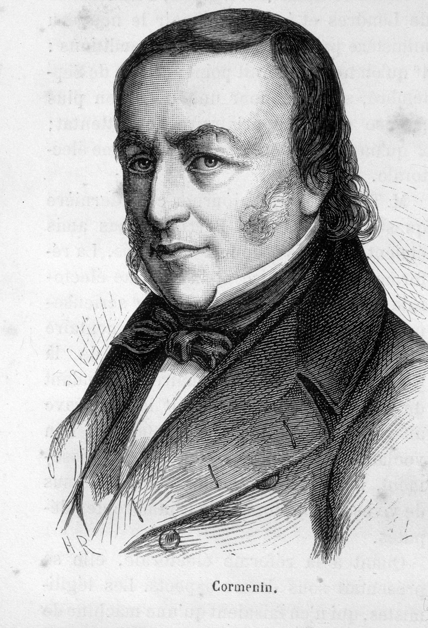Louis Marie de La Haye Cormenin vikomt portréja alkotó: French School