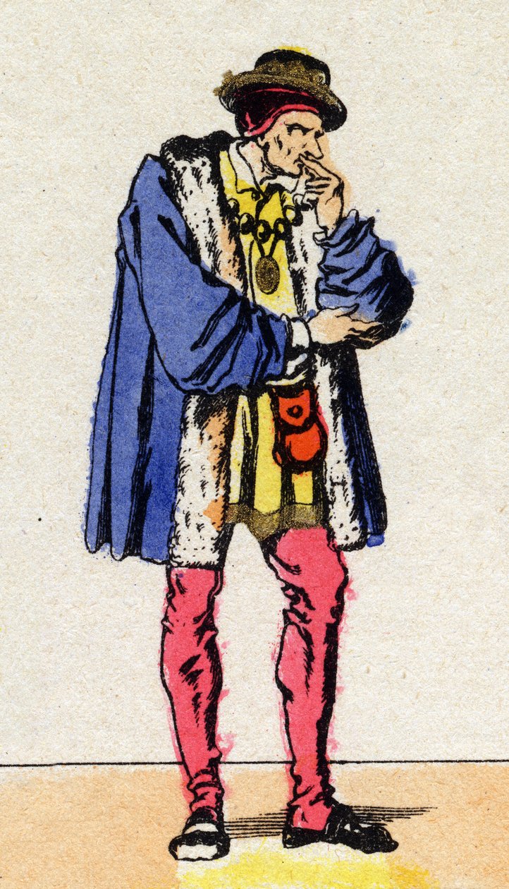 XI. Lajos (1423-1483), francia király portréja. alkotó: French School