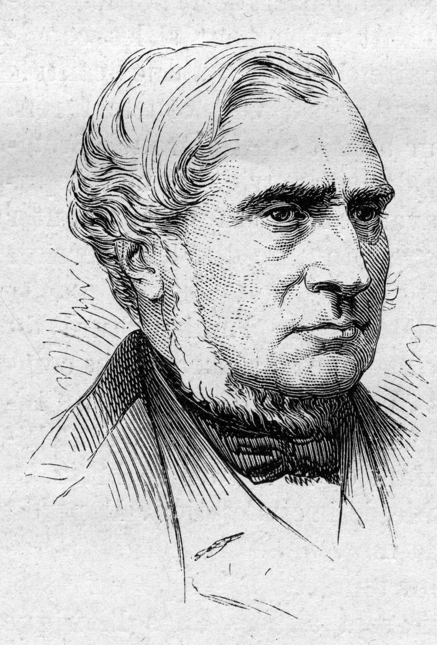 Louis de Carne (1804-1876) francia politikus és akadémikus portréja. Metszet a „” Le Monde Illustré”” 883. számában, 1874. március 14. alkotó: French School