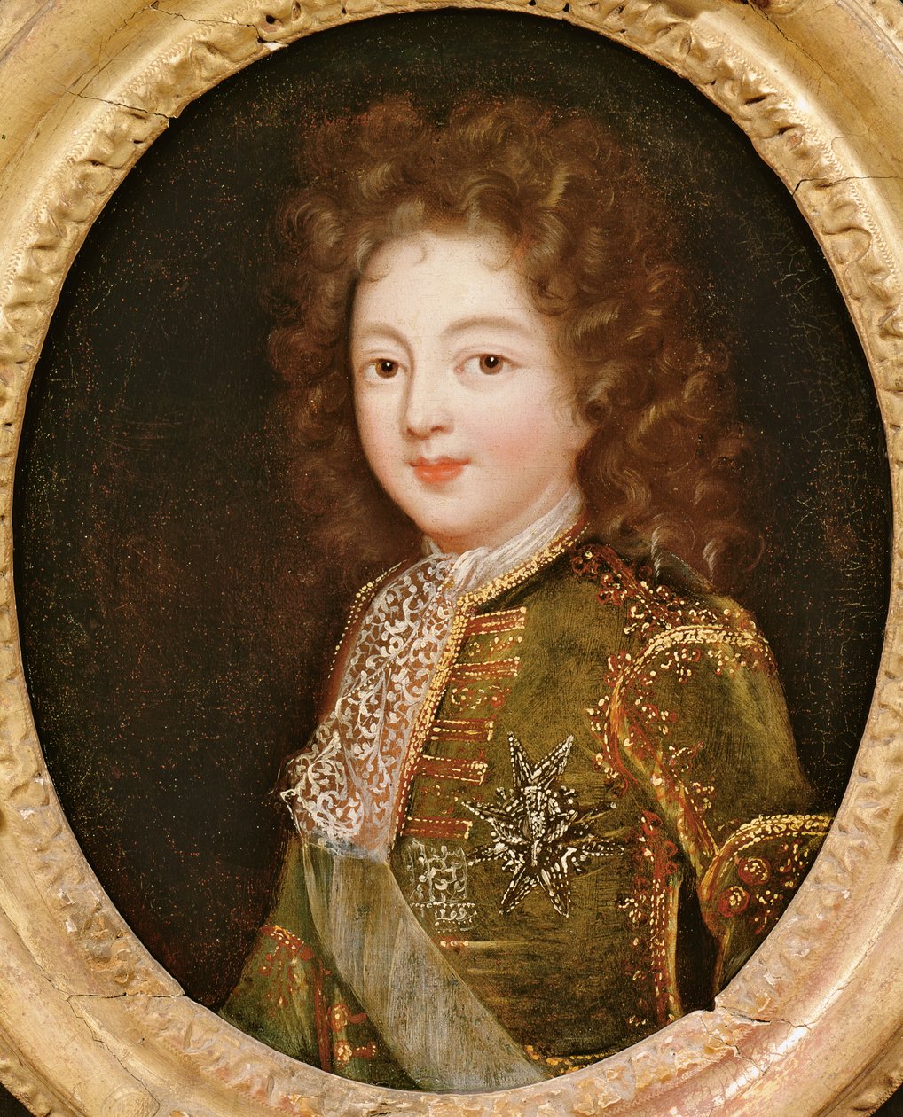 Francia Lajos portréja (1682-1712) alkotó: French School
