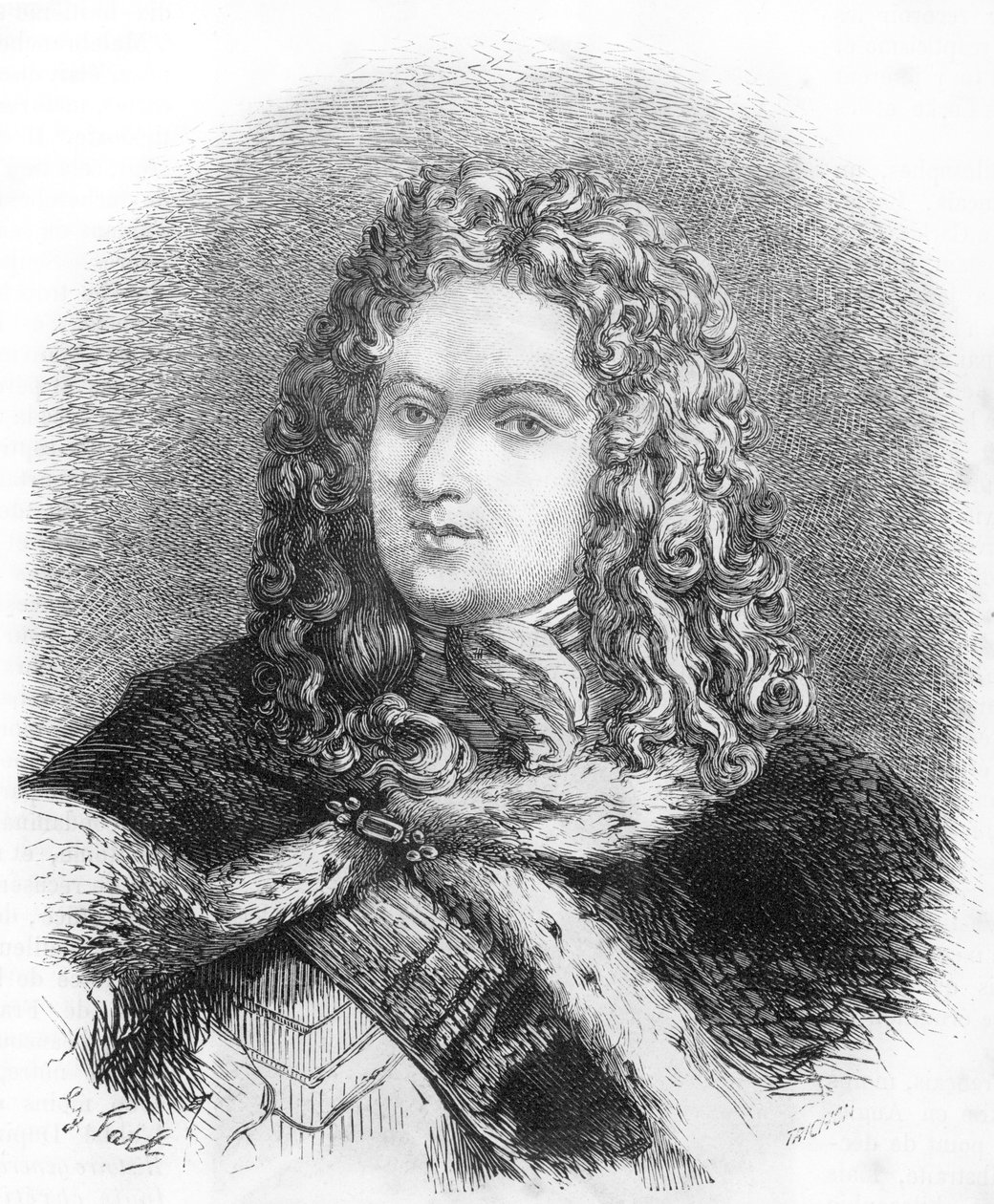 Louis de Rouvroy Saint-Simon herceg portréja alkotó: French School
