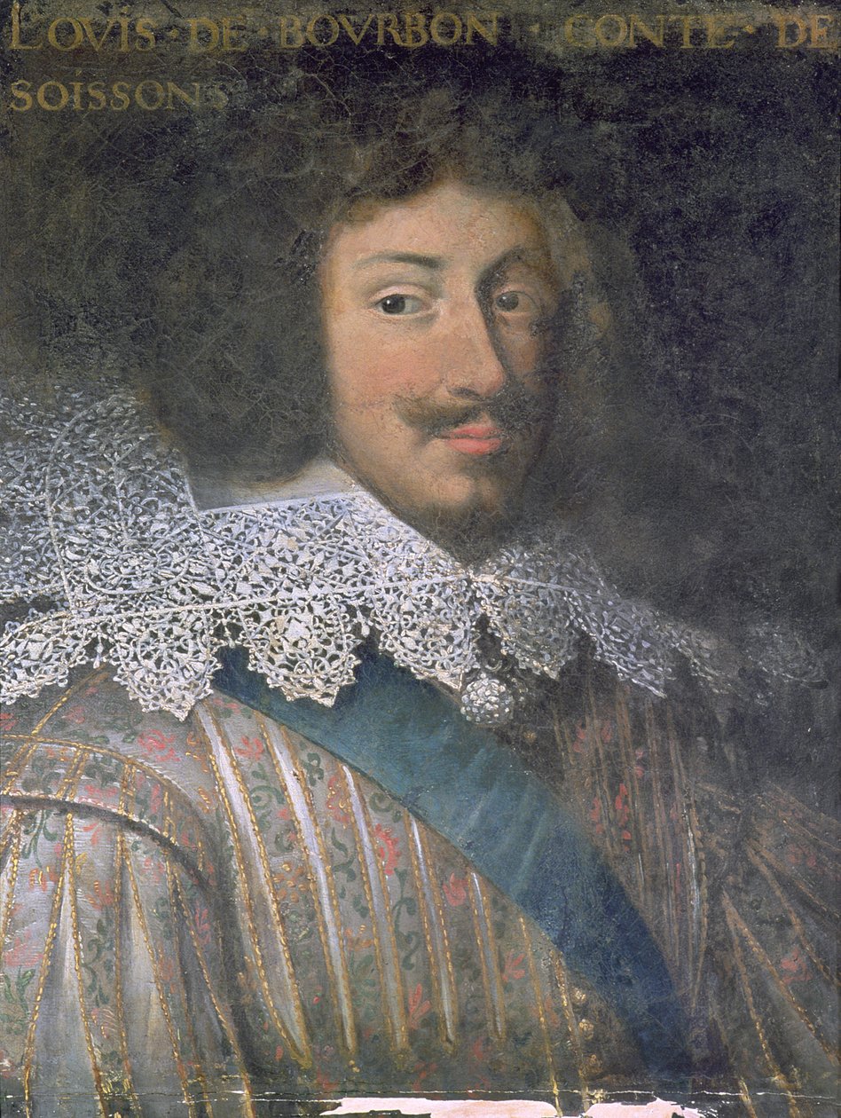 Bourbon Lajos (1604-41) Soissons gróf portréja alkotó: French School