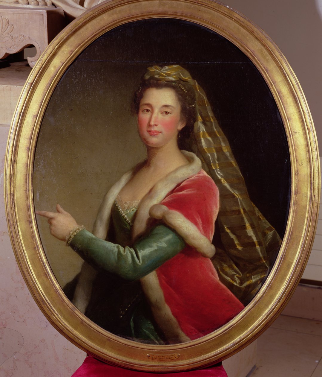 Madame Champmesle portréja (1642-98) alkotó: French School
