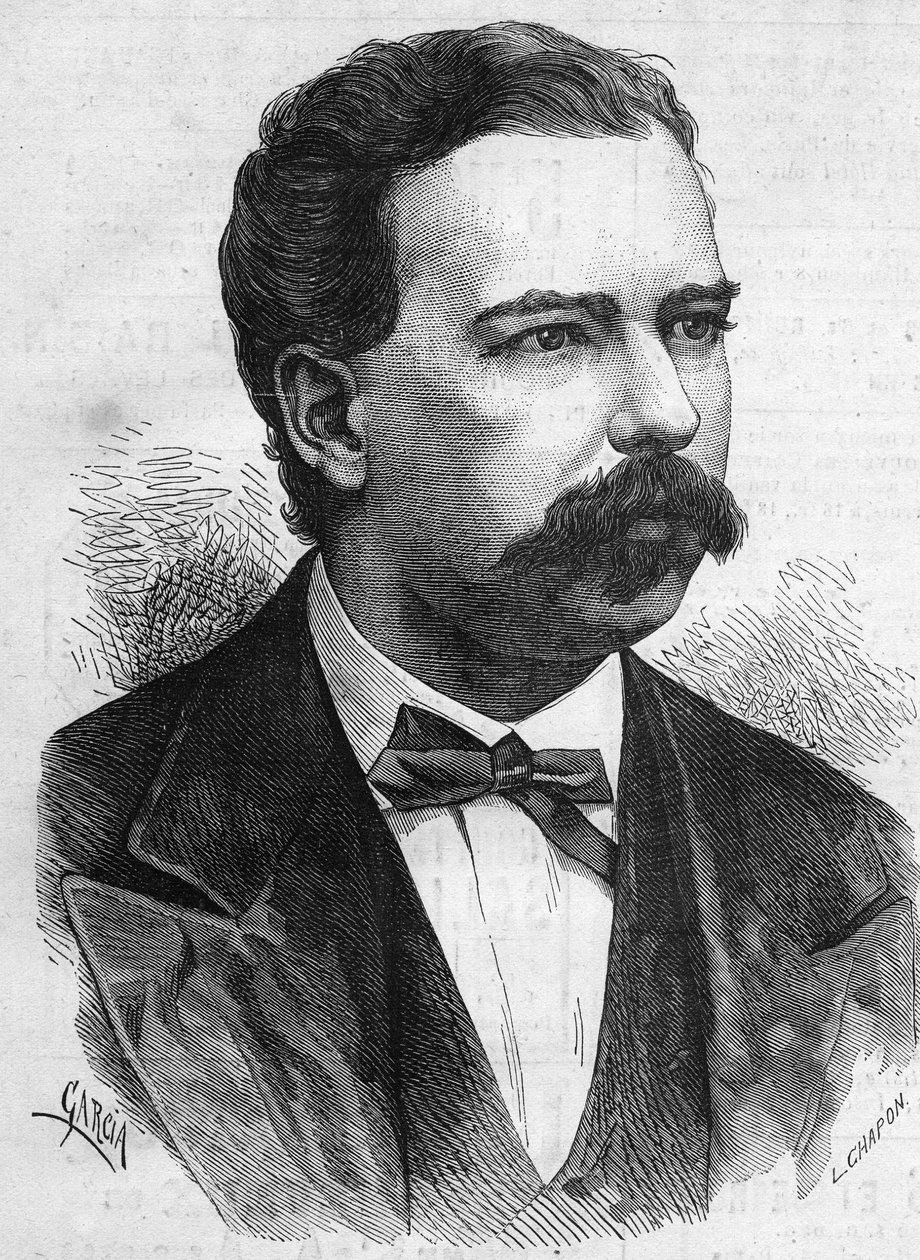 Manuel Pardo (1834-1878), 1872 és 1876 között Peru elnökének portréja. Metszet a „” Le Monde Illustré”” 1132. sz.-ban, 1878. december 7.. alkotó: French School