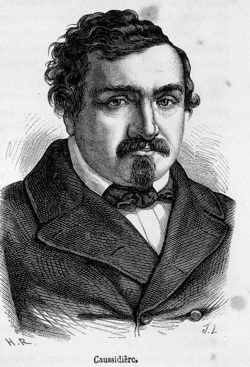 Marc Caussidiere francia politikus (1808-1861) portréja. alkotó: French School