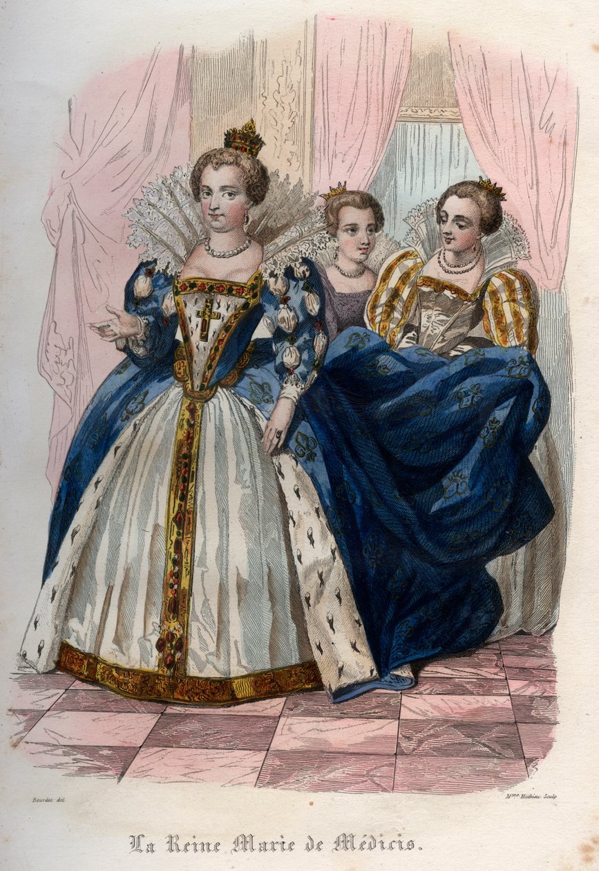 Marie de Medici (1575-1642) portréja alkotó: French School