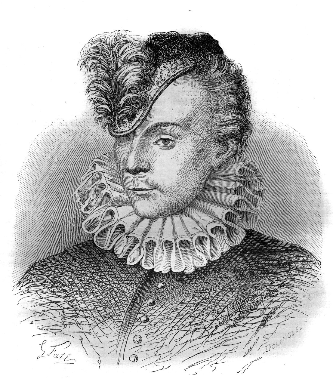 Martin Ruze de Beaulieu portréja (orosz Martin alkotó: French School