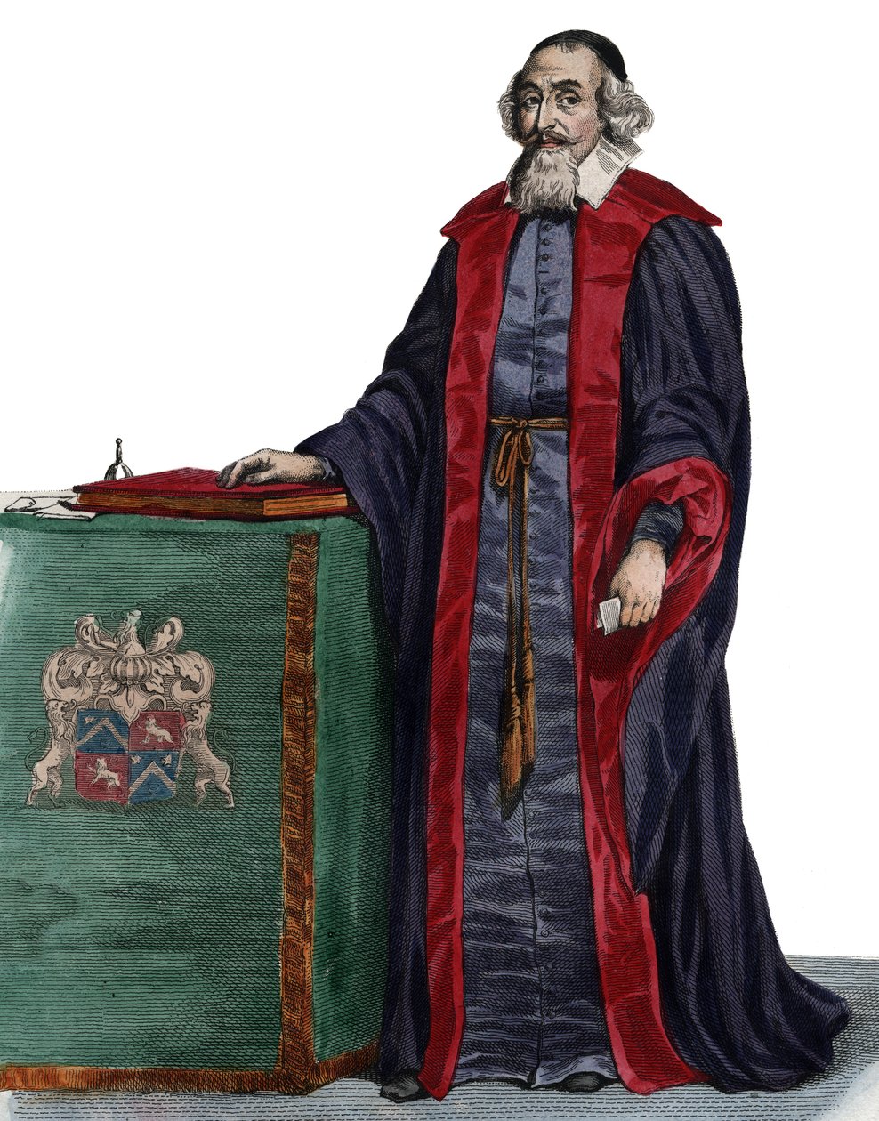 Mathieu Mole (1584-1656) francia államférfi portréja. alkotó: French School