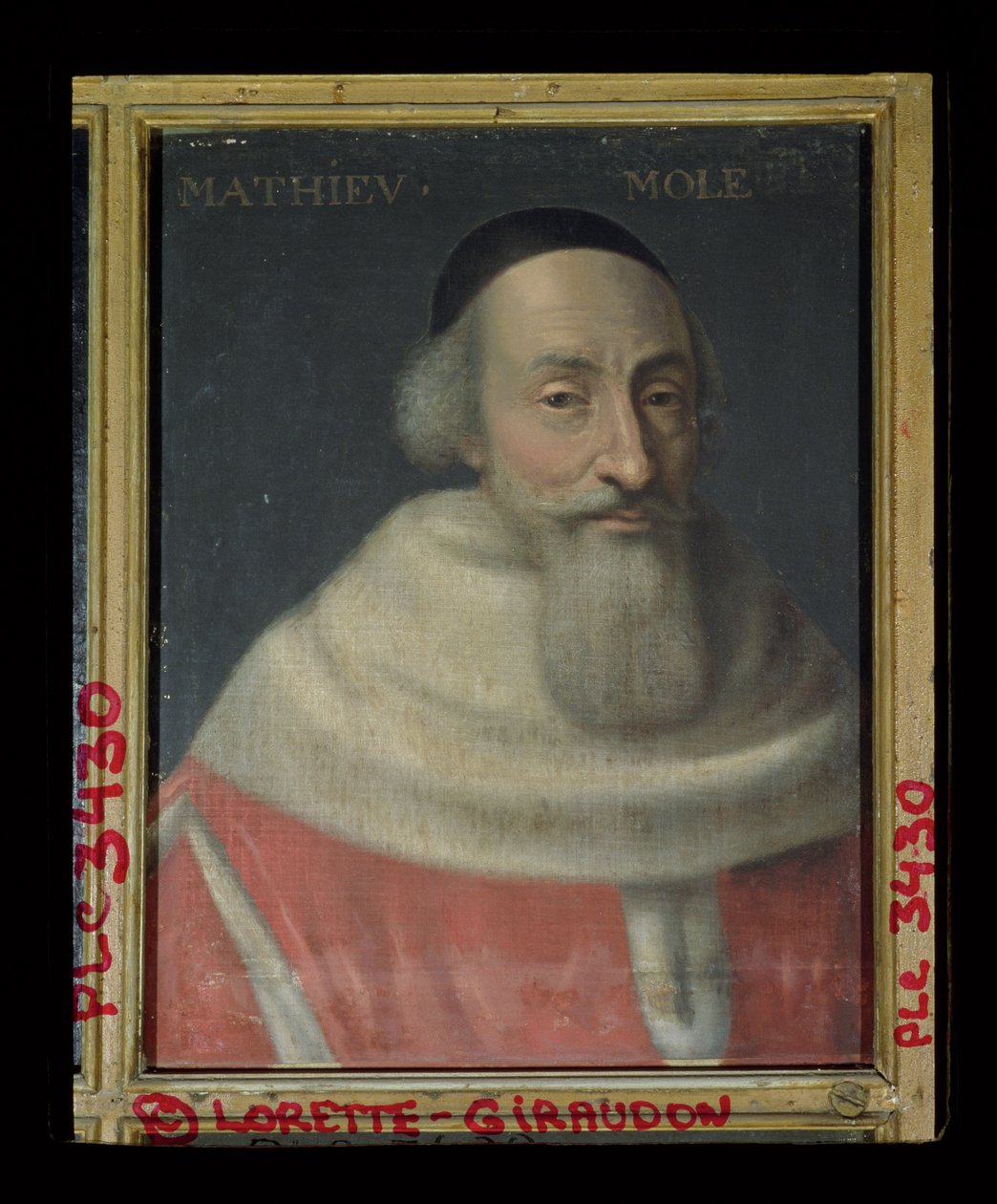 Mathieu Mole (1584-1656) Champlatre ura portréja alkotó: French School