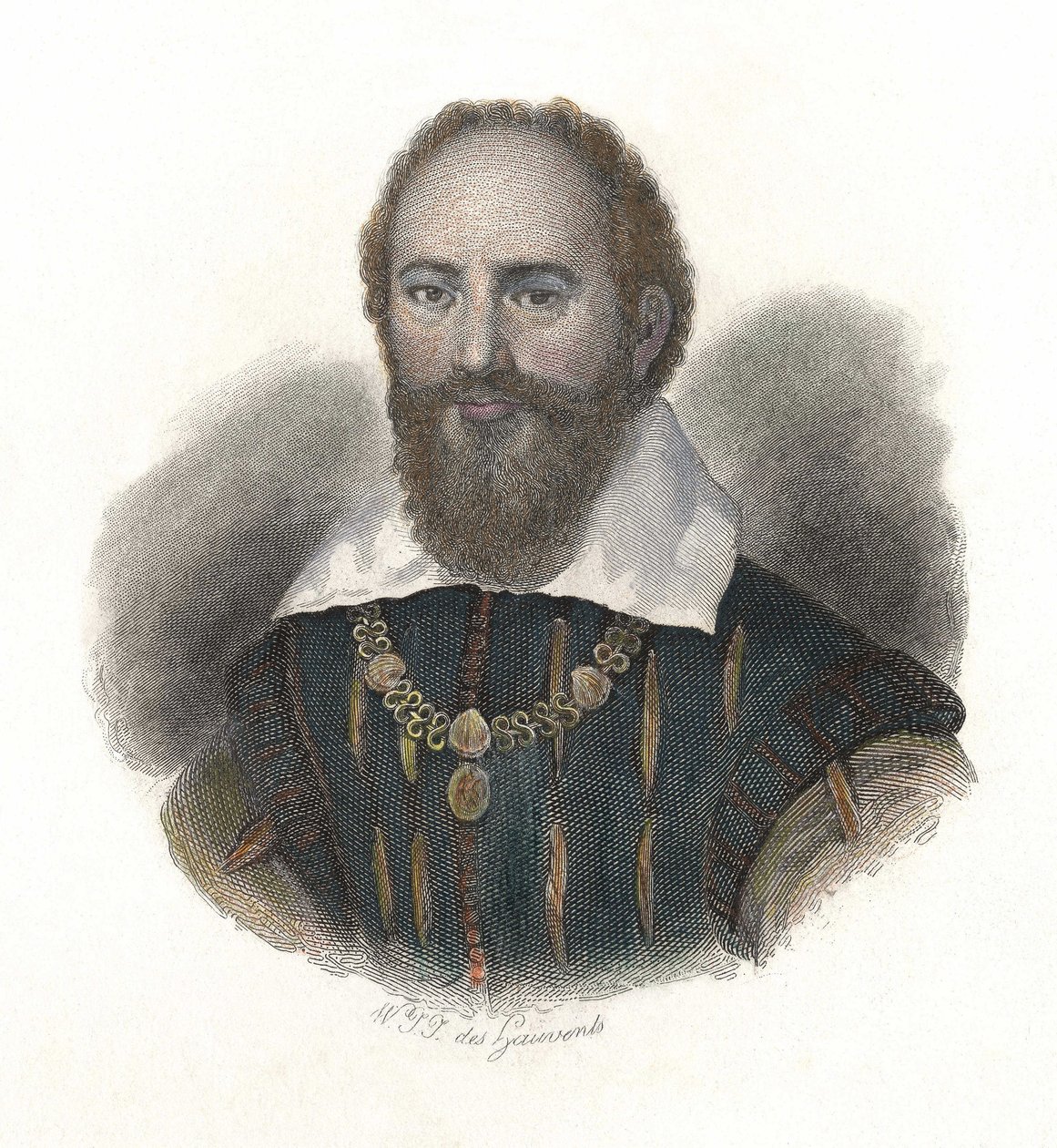 Maximilian de Bethune, de Rosny báró és Sully herceg portréja alkotó: French School
