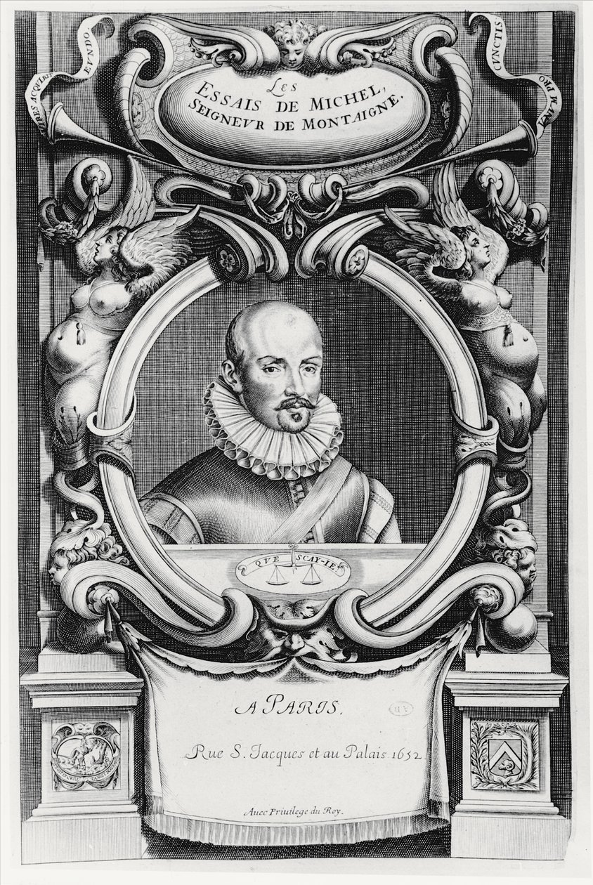 Michel de Montaigne portréja alkotó: French School