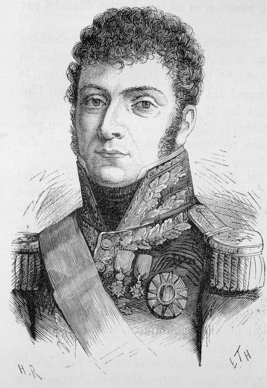 Molitor francia marsall (1770-1849) portréja – Henri Martin "L