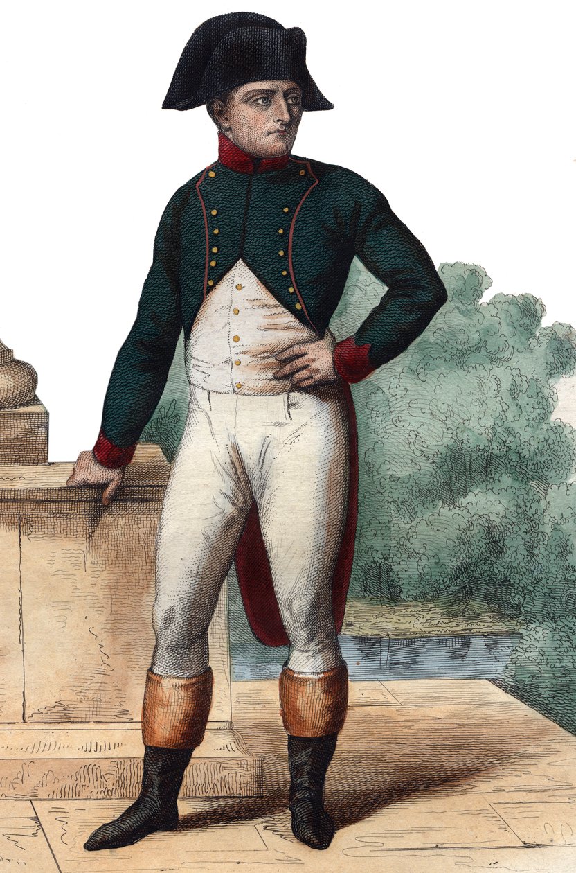 Napóleon Bonaparte (1768-1821) mint első konzul portréja. alkotó: French School
