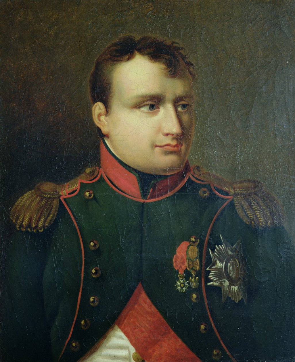 I. Napóleon (1769-1821) portréja (olaj, vászon) alkotó: French School