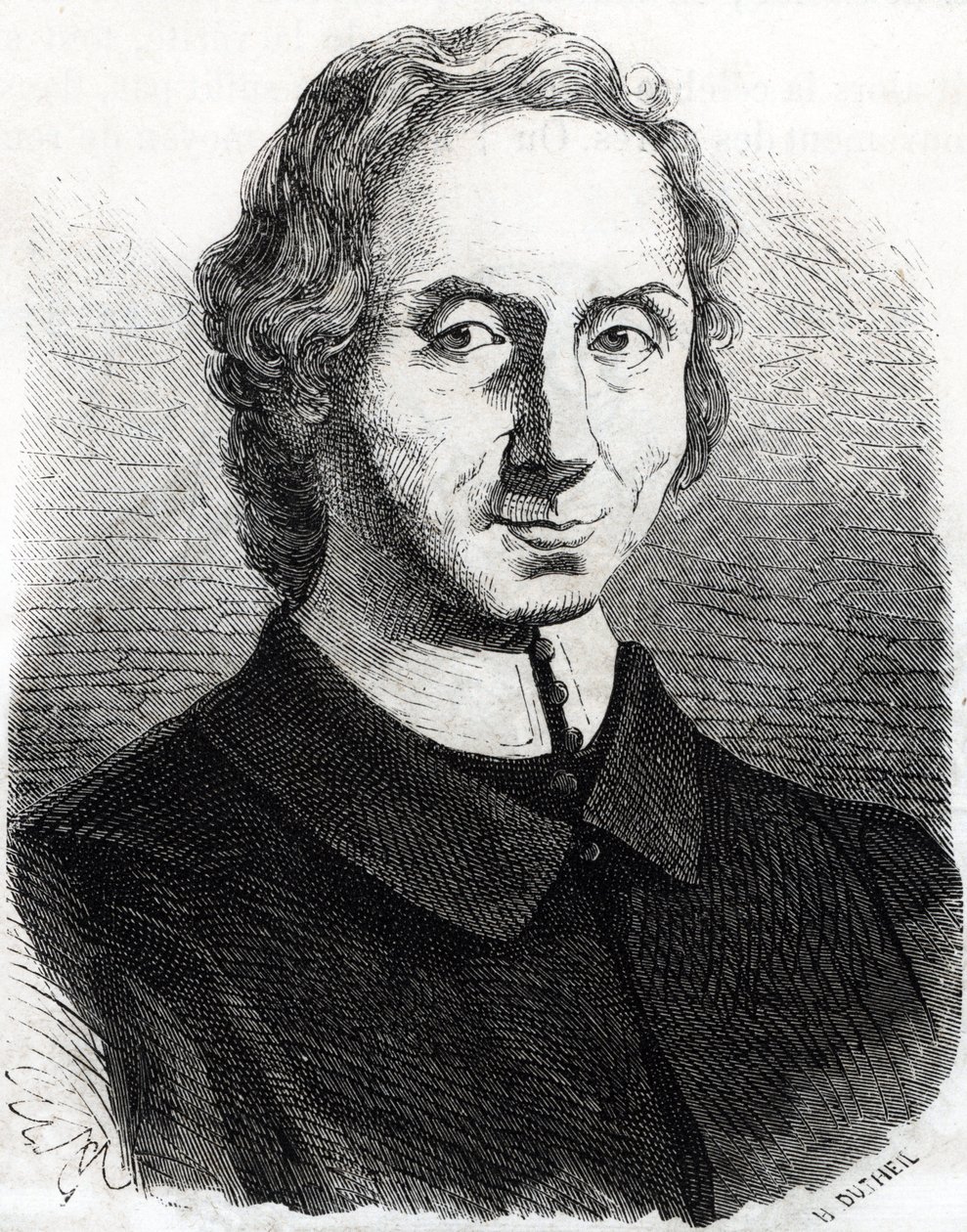 Nicolas Malebranche (1638-1715) portréja alkotó: French School