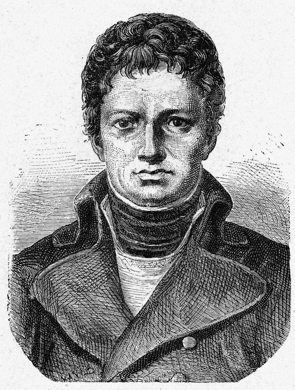 Portrait of Nicolas René Dufriche, Baron Desgenettes (1762 - 1837), French military physician - in “Album de la Science; illustrious scientists; Great discoveries””” 1896. alkotó: French School