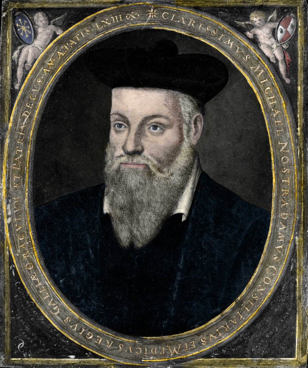 Nostradamus portréja alkotó: French School