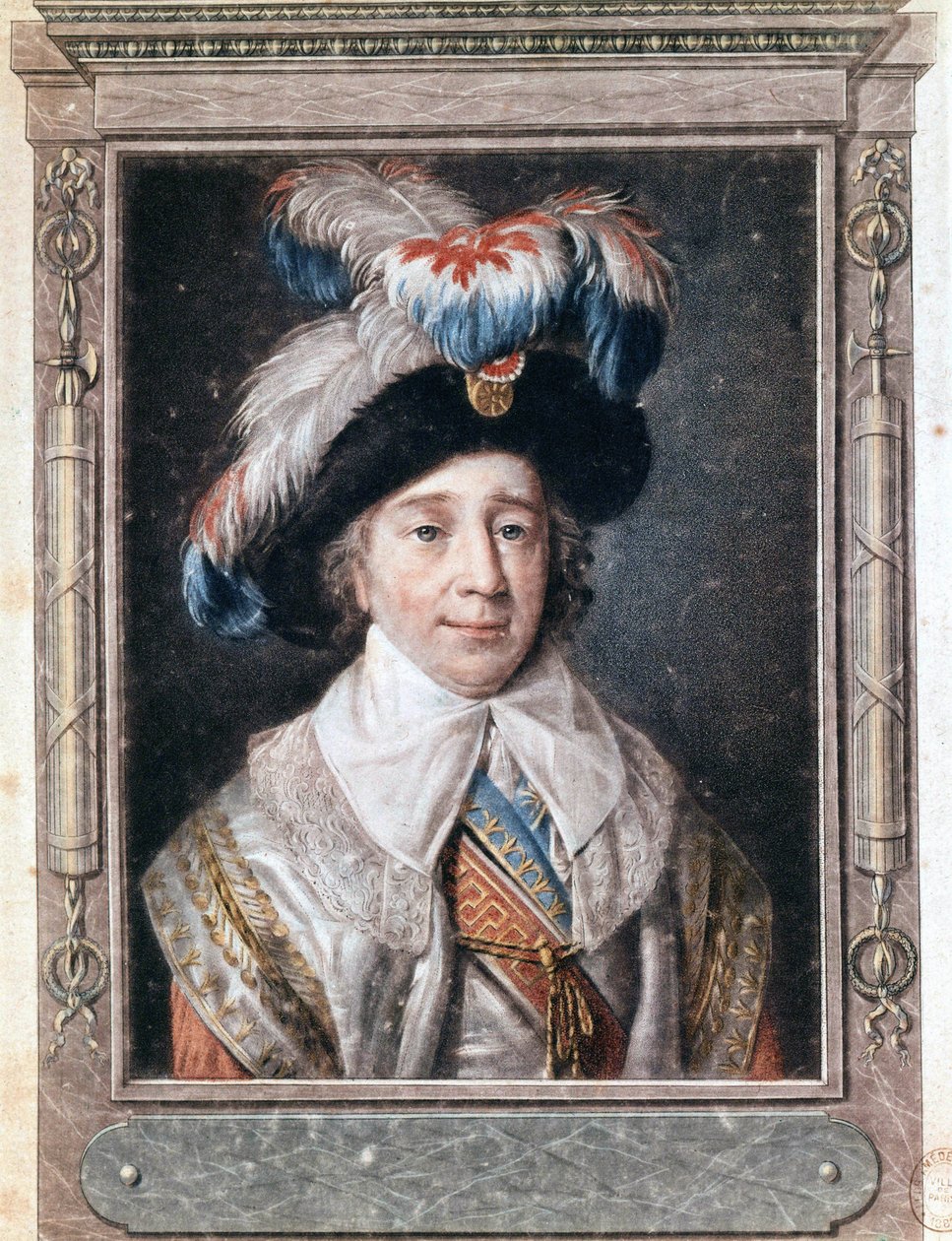 Paul Barras (1755-1829) portréja. alkotó: French School