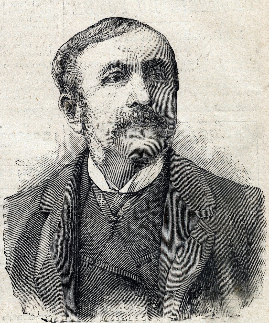 Paul, Remusat gróf (1831-1897) francia újságíró és író portréja alkotó: French School