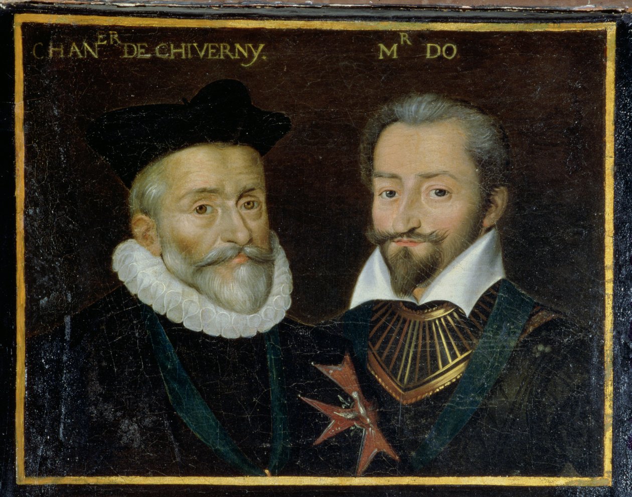 Philippe Hurault (1528-99) Cheverny grófja és Francois (1535-94) O márki portréja, 1617-38 alkotó: French School
