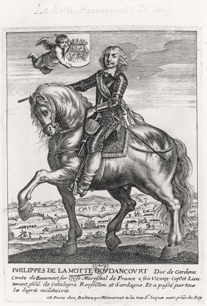 Philippe de La Mothe Houdancourt (1605-57) portréja alkotó: French School