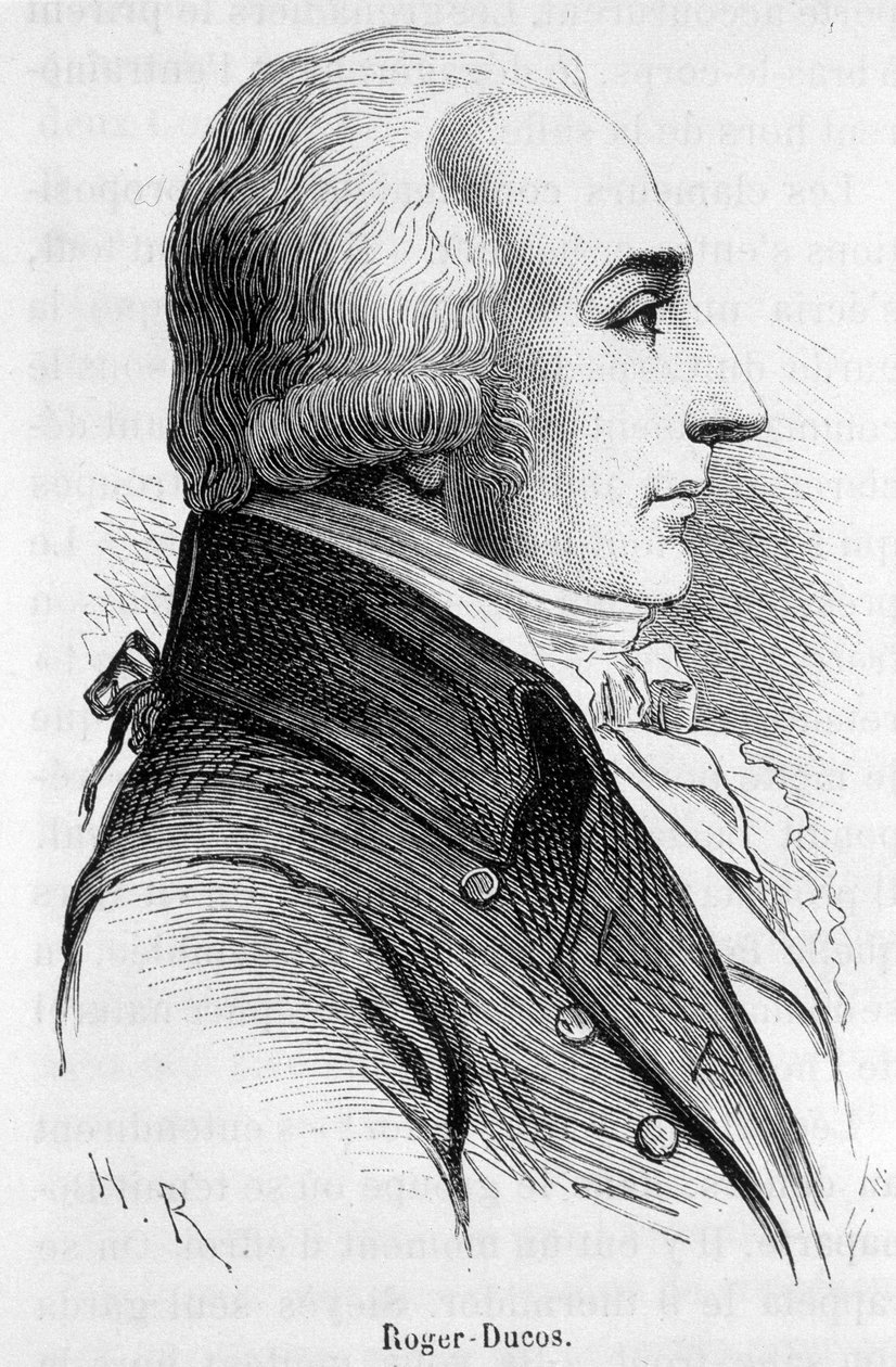Pierre-Roger Ducos francia politikus (1747-1816) portréja alkotó: French School