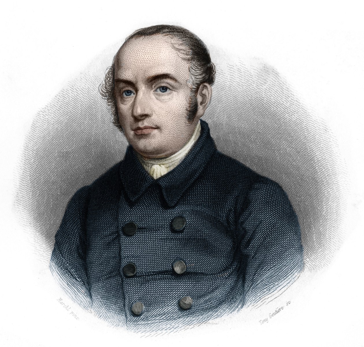 Pierre Antoine (Pierre-Antoine) Berryer (1790-1868) portréja (Berryer fils), francia ügyvéd. Louis de Cormenin Timon „” LIBRE DES SPEAKERS” című részében. 1842. Magángyűjtemény. alkotó: French School