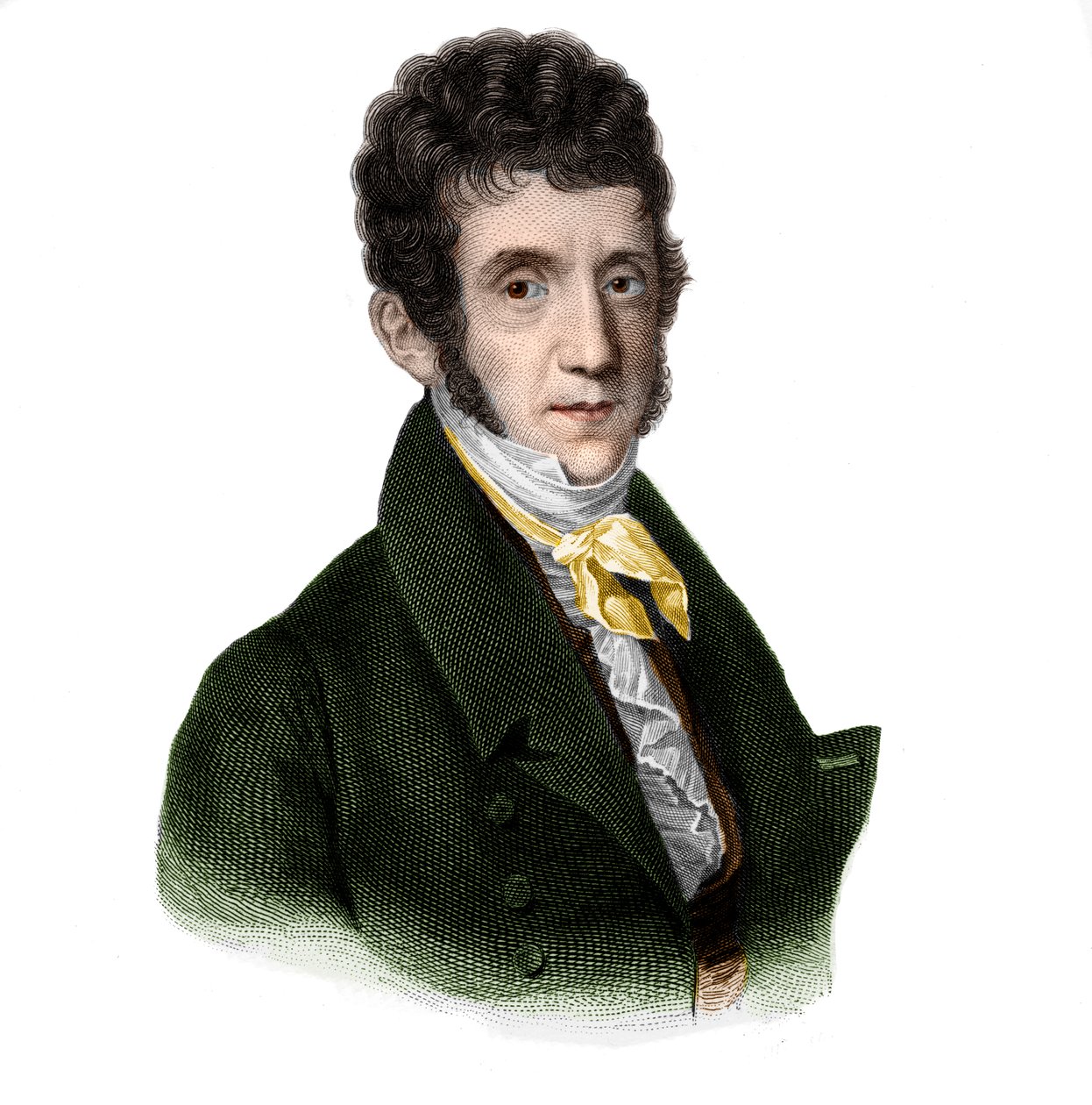Pierre Balguerie (1779-1825) borkereskedő portréja. alkotó: French School