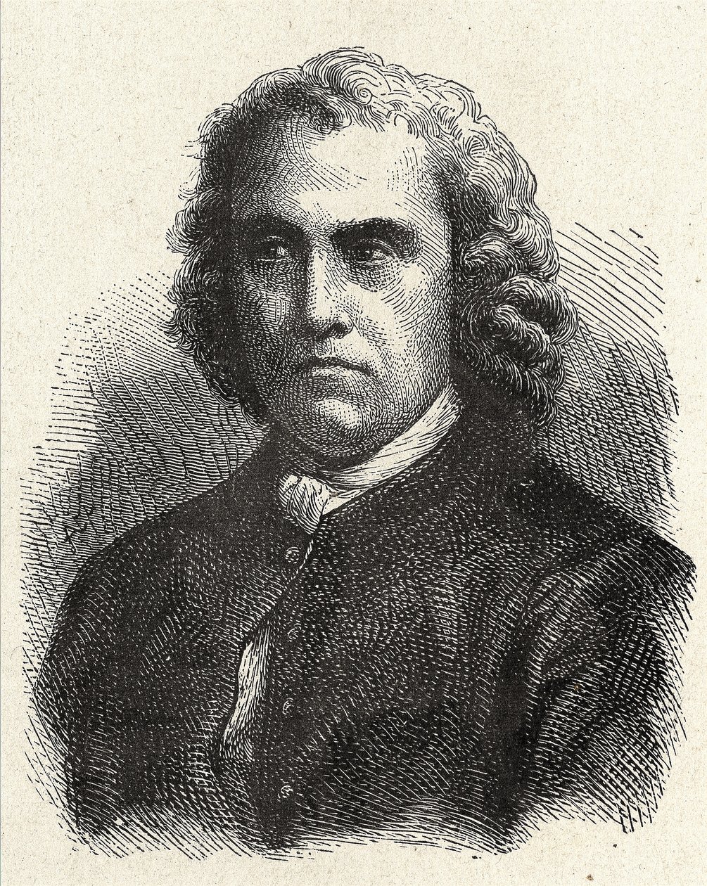 Pierre Charles Le Monnier francia csillagász (1715 - 1799) portréja - az Album de la Science című kiadványban; jeles tudósok; Nagy felfedezések””” 1896. alkotó: French School