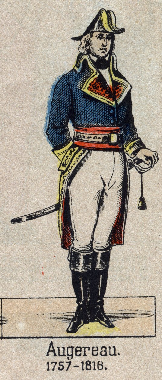 „” Pierre Francois Charles Augereau, Castiglione hercege (Augereau marsall) francia Marechal (Párizs) portréja alkotó: French School