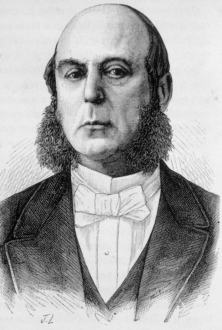 Pierre Jules Baroche francia politikus (1802-1870) portréja alkotó: French School