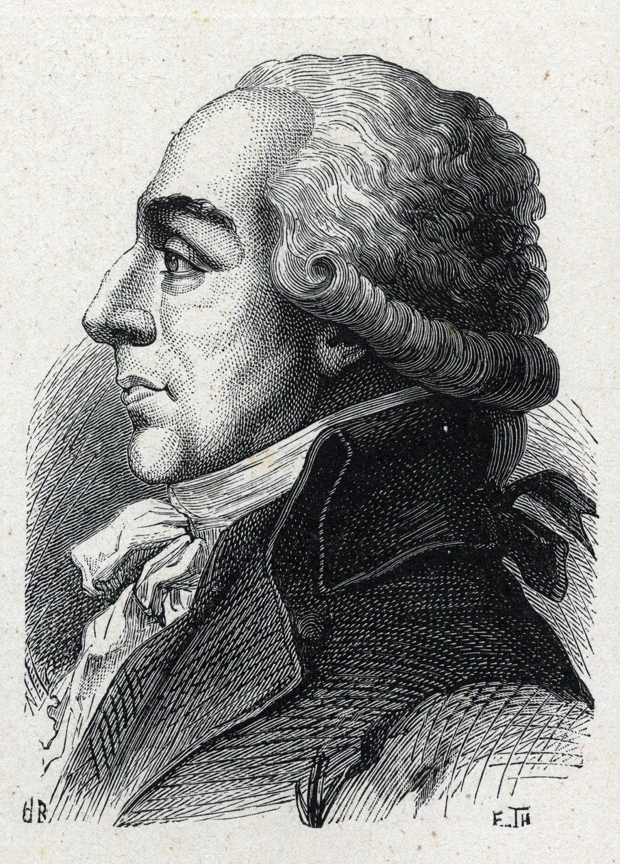 Pierre Louis Roederer (1754-1835) francia jogász és politikus portréja. Metszet 1889-ből. Magángyűjtemény. alkotó: French School