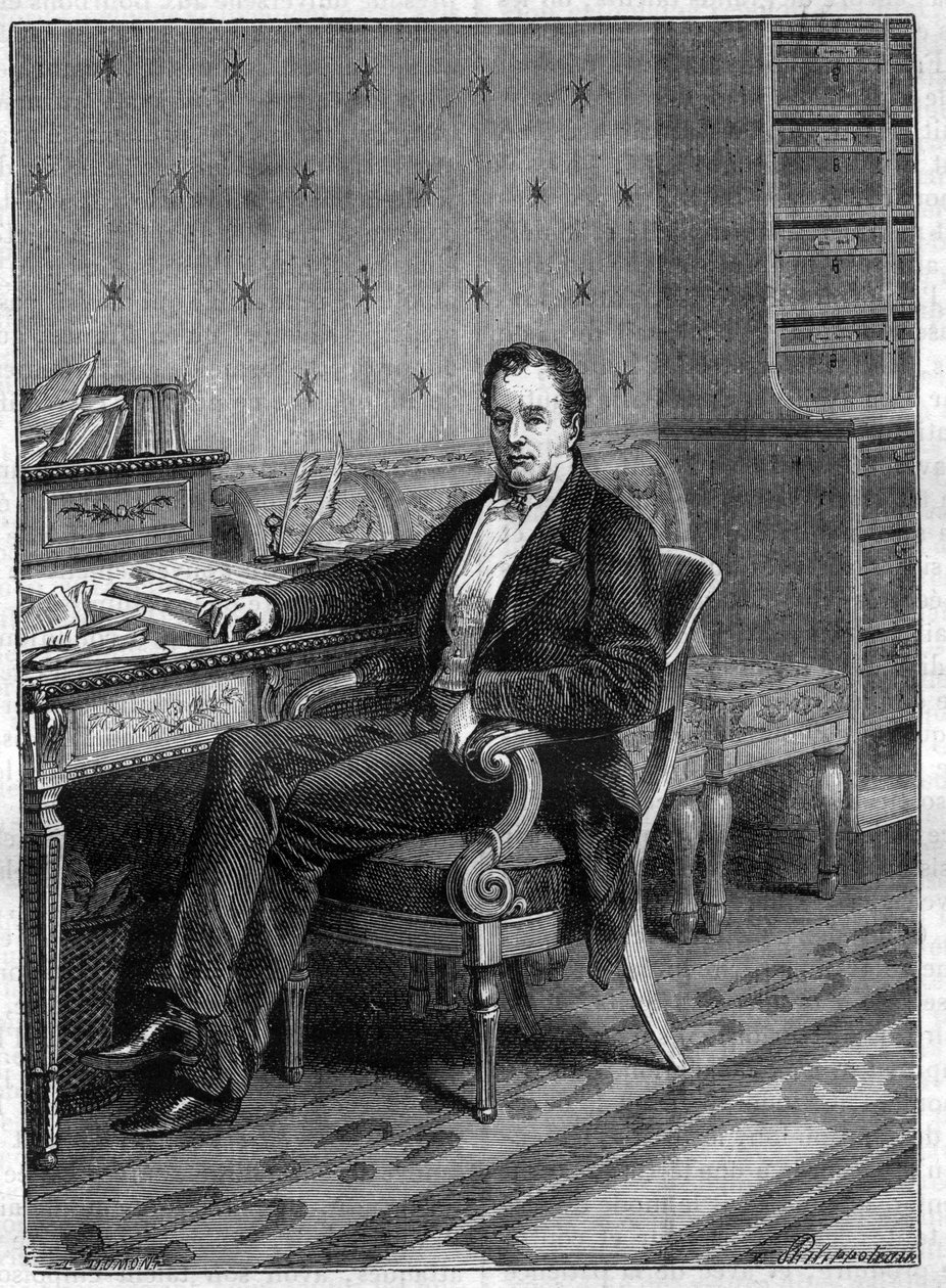 Pierre Paul Royer-Collard portréja (Royer Collard alkotó: French School