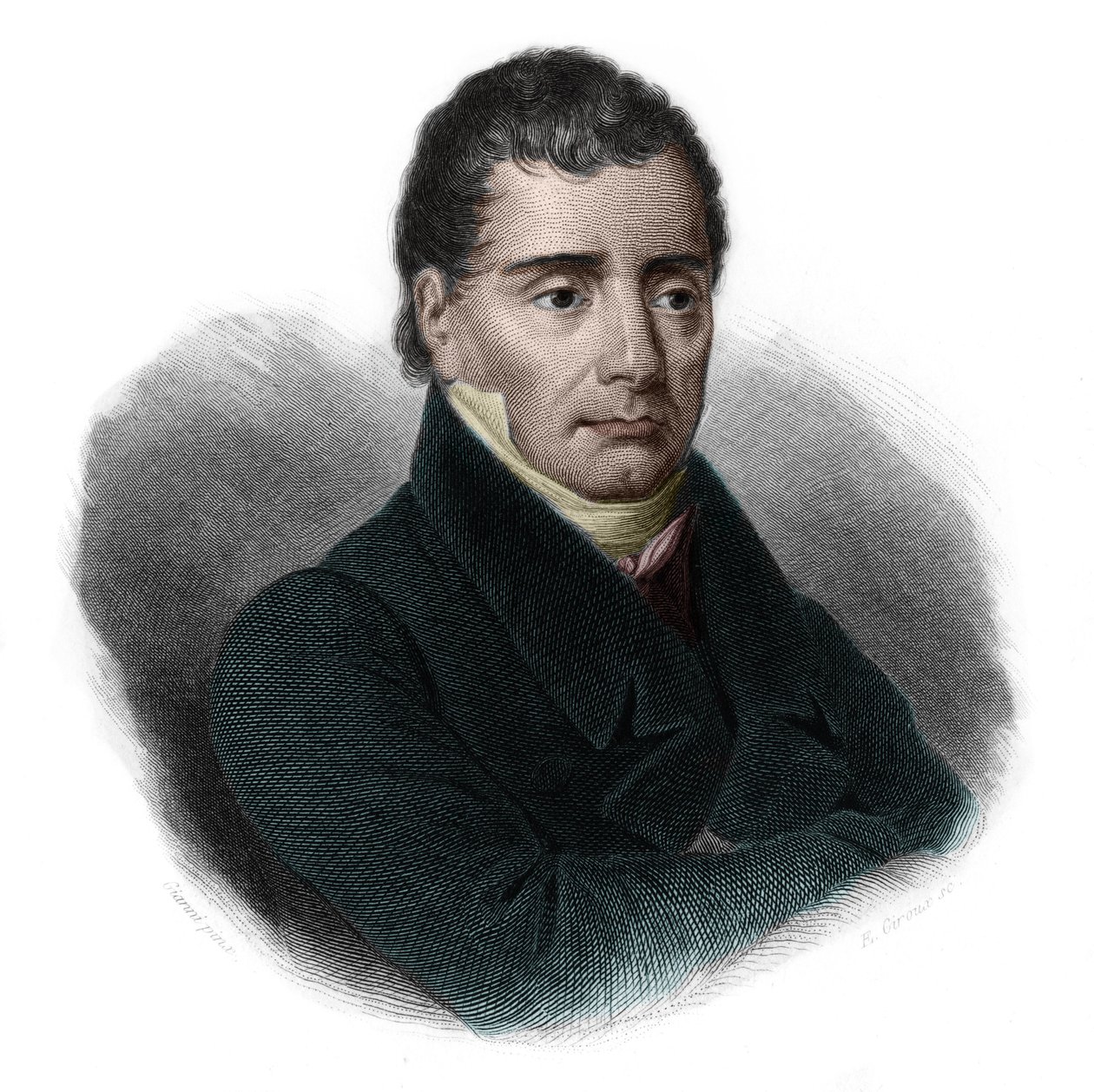 Pierre Paul Royer-Collard portréja (Royer Collard alkotó: French School