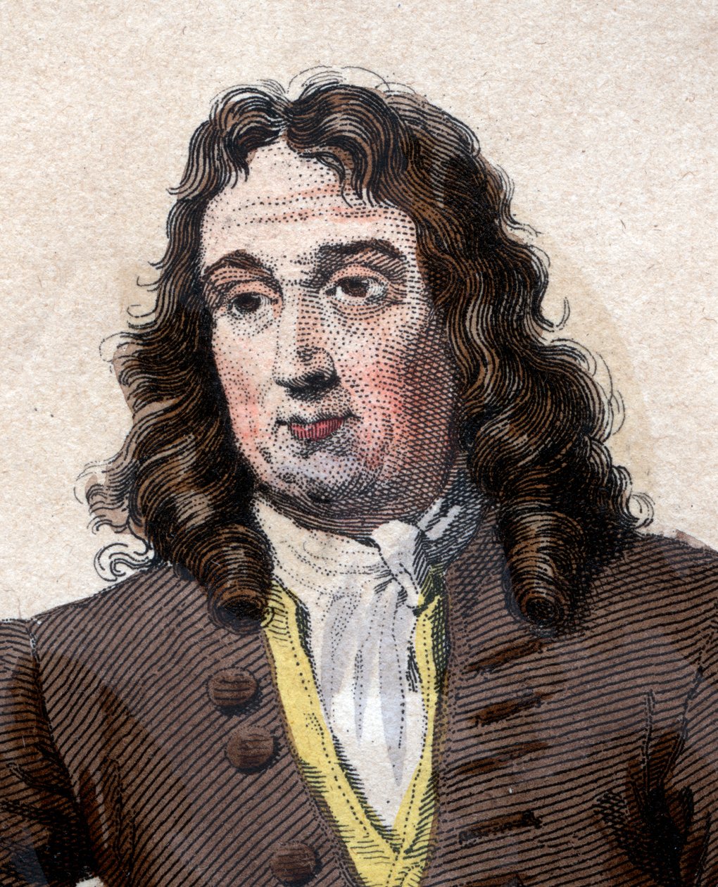 Pierre Puget (1620-1694) francia festő, szobrász, építész és mérnök portréja. alkotó: French School