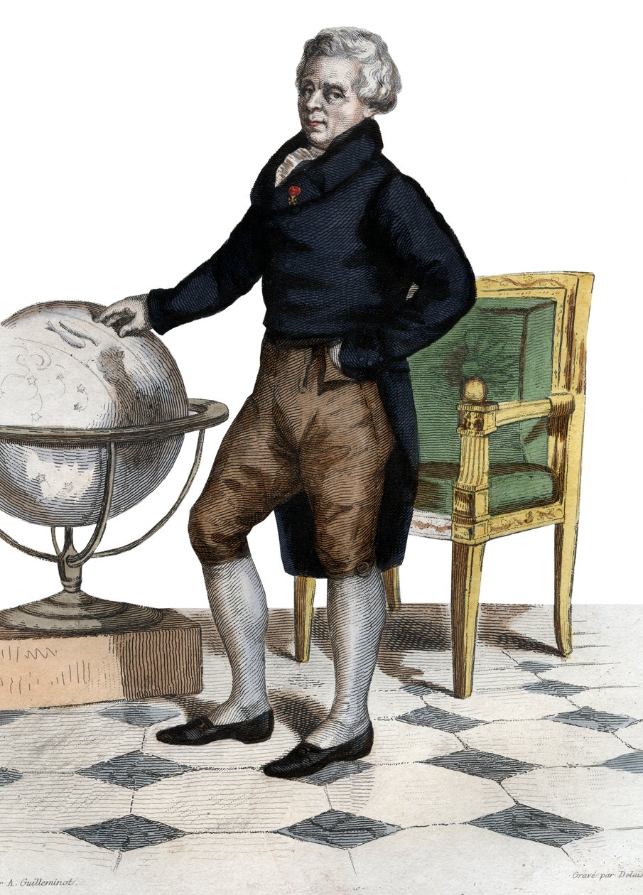 Pierre Simon, de Laplace (La Place) márki (1749-1827) francia matematikus és csillagász portréja. alkotó: French School