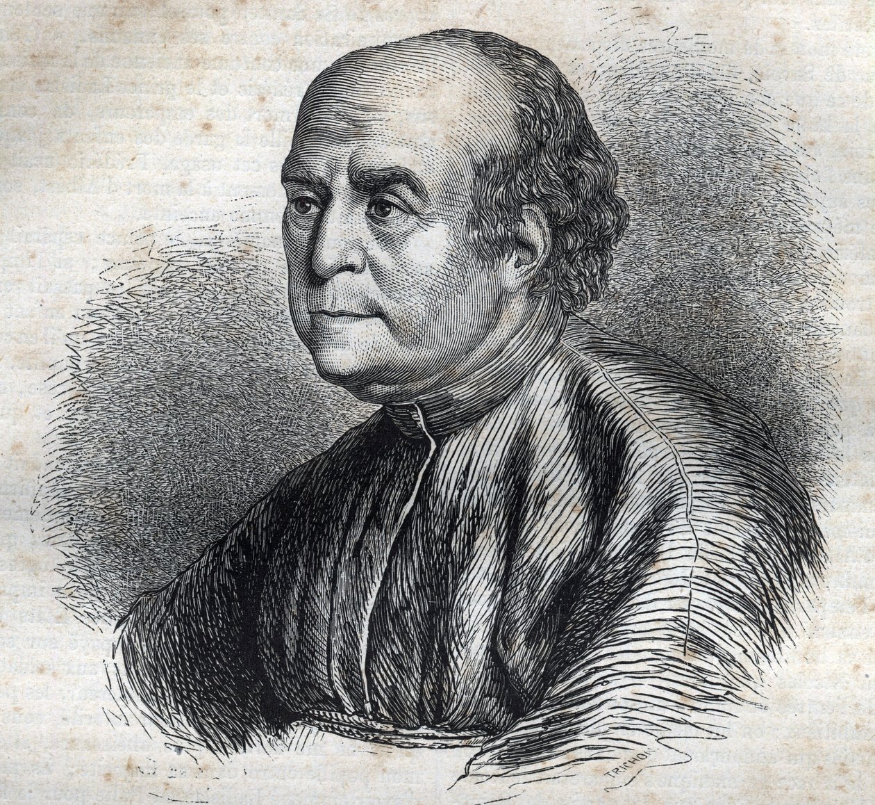 V. Miklós pápa (1398-1455) portréja, Maurice Lachatre „A pápák története” című metszete (...) A királynő és a császárok bűnei az évszázadok során alkotó: French School