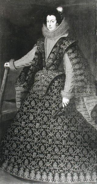 Erzsébet francia hercegnő (1602-44) portréja 1621 alkotó: French School