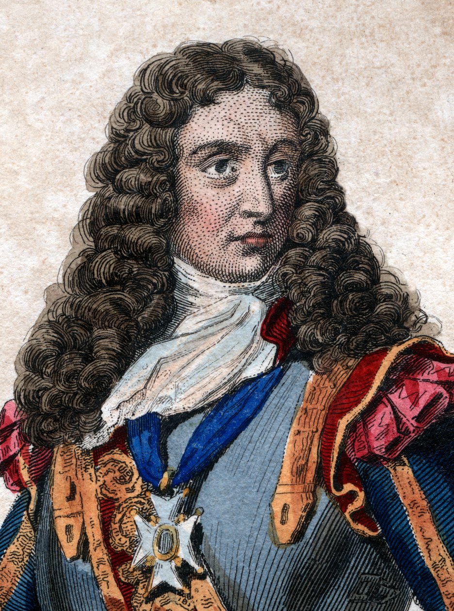 Rene Duguay Trouin (Rene Trouin du Gue néven) (1673-1736), francia korszár portréja. alkotó: French School