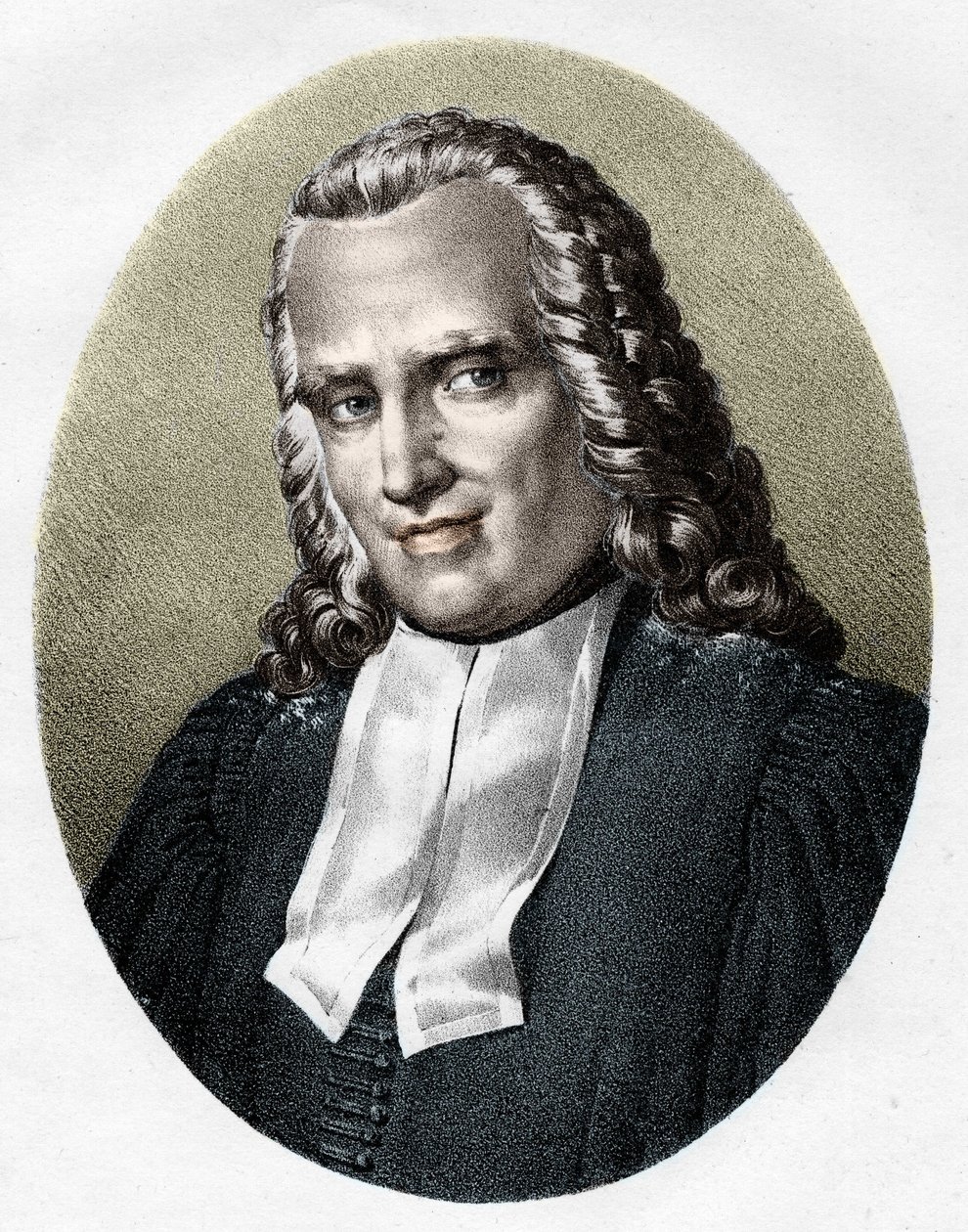 Robert Joseph Pothier (1699-1772) francia jogtanácsos portréja. alkotó: French School