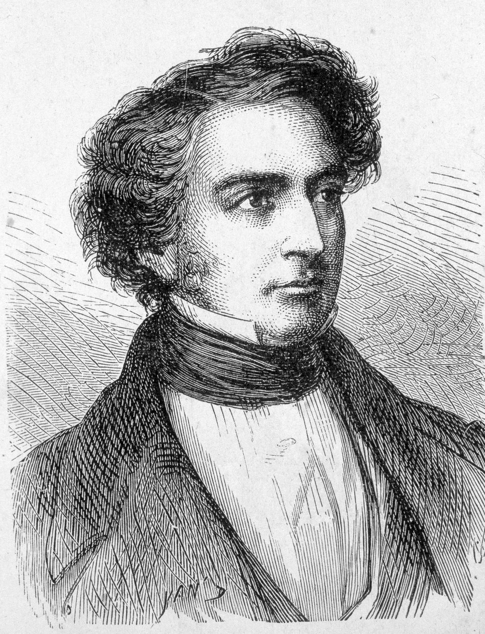 Robert Stephenson (1803 - 1859) portréja - a Tudományos albumban; Illusztrous Scholars; Nagy felfedezések””” 1896. alkotó: French School