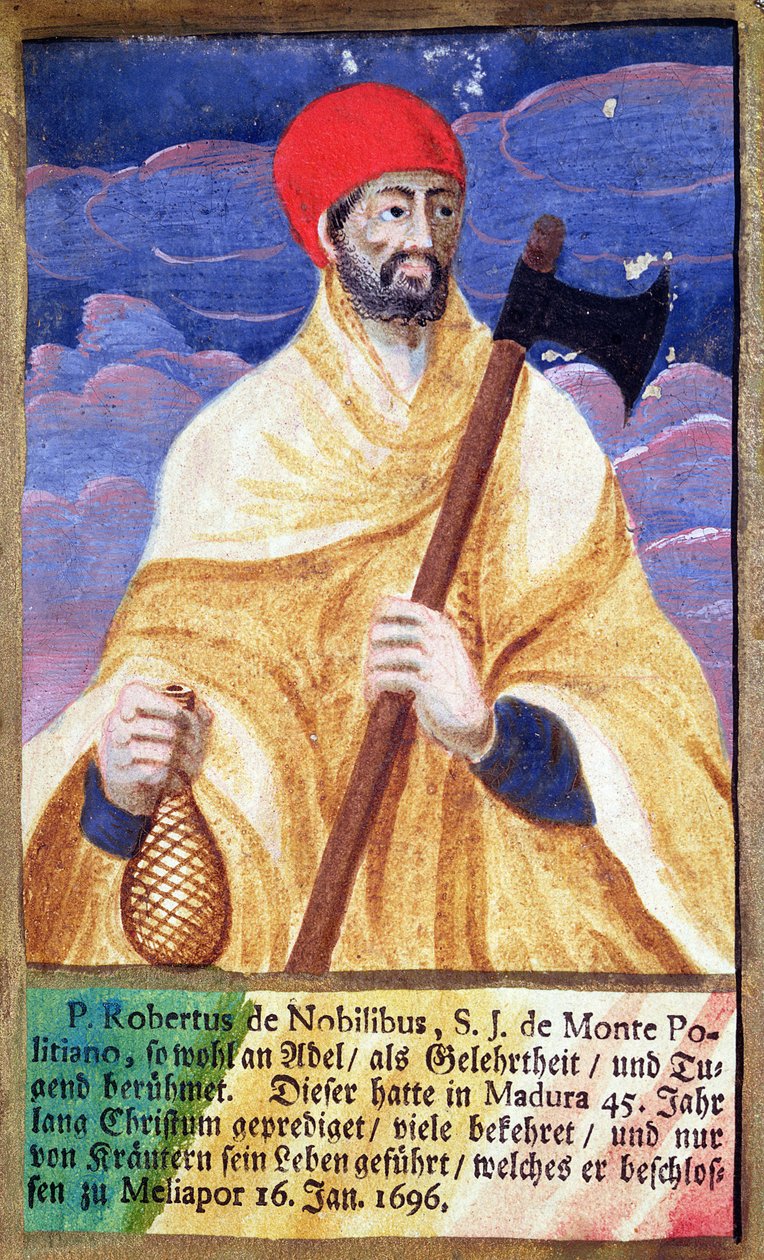 Roberto de Nobili (1577-1656) portréja alkotó: French School